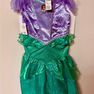 Disney Princess Ariel Girls XS 4 5 Dress Up Costume